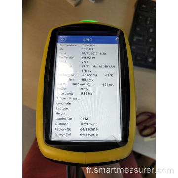 Analyseur portable d&#39;alliages précieux et de métaux Xrf